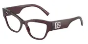 Dolce & Gabbana DG3378 3045 Women’s Glasses Purple Size 55 - Private Health Rebate - Blue Light Block Available