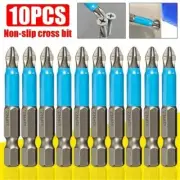 3/5/10Pcs 50mm PH2 Cross bits drill Head Screwdriver Hex Shank Magnetic