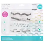 We R Memory Keepers Pattern Stamping Block-5 Pieces