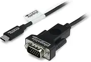 Plugable USB C to VGA Cable 6 Feet - Driverless Connect Thunderbolt 4, Thunderbolt 3, USB4, or USB-C Device to VGA Displays 1920x1080@60Hz, (Compatible with iPhone 15, MacBook Pro, Dell XPS) 1.8m