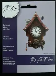 Steampunk Clock - ITS ABOUT TIME DIE SET TS0251 x IN THE STUDIO - Free download