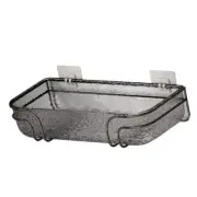Adhesive Bathroom Shelf Functional Hanging Storage Holder Rack for Home Decors