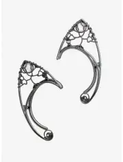 Ear Cuffs Cat Ears Tree Of Life Opal Stone Matching Ear Cuff Set Nickel Free NIP