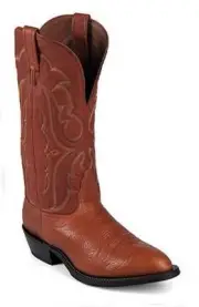 Nocona Mens Vintage NIB Reddish Brown Bullhide Western Boots 6.5EEE 1652545603
