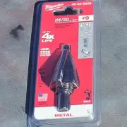 NEW Milwaukee 48-89-9209 Jam Free Step Drill Bit #9 7/8”-1 1/8” SHIPS FREE