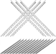 Abaodam 19pcs White Copper Guitar Fret Wire Durable Classical Acoustic Frets Smooth Finish for Folk Classical Guitars Robust Material for Use Elegant Chrome for Enhanced Tone