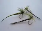 1 DZ D17-1 EASTERN GREEN DRAKE EXTENDED BODY (SIZES AVAILABLE), DRY FLIES