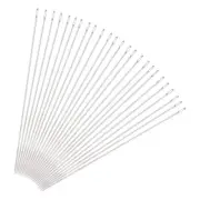 Beading Needles Fine Thin Long Straight Sewing Embroidery Threads 3.15inch 25Pcs
