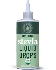 NatriSweet Organic Liquid Stevia Drops 8 fl oz 0 Calorie Sweetener 1800 Servings