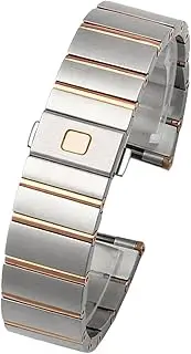 [SKXMOD] For Omega Double Eagle constellation steel Watch band Stainless steel Men and Women Watch chain 17 23 25mm Watch strap