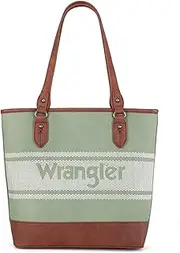 [Montana West] Wrangler Tote Bags for Women Large Causal Shoulder Purse for Daily Use