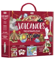 Volcanoes Ultimate Atlas-3D Models, Book and Game Set