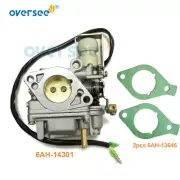 6AH-14301-20 Carburetor & Gasket For 4 Stroke 15HP 20HP Parsun Yamaha Outboard