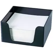 Esselte SWS Memo Cube with Paper Black