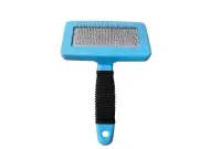 NEW Patriot Blue Dog Grooming Brush Rake
