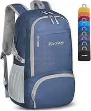 [ZOMAKE] Foldable Backpack - Lightweight Folding Packs 30L, Packable Hiking Daypack for Travel Outdoor Camping