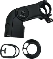 Bike Handlebar Stem Repairing Accessory Portable Adjustable Aluminum Alloy Mountain Bike Stem for Outdoor Biking Commuting