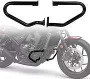 Rebel 1100 Crash Bar with Installation Instruction- PSLER Engine Guard Highway Crash Bars for CMX Rebel 1100 Rebel1100 DCT Rebel 1100T 2021 2022 2023 2024 Motorcycle Falling Protection