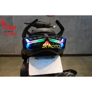 駿翔車業【JX MOTO】四代戰 幻彩 LEVEL10 尾燈 七彩 炫彩 勁戰四代 4代 多功能 整合式 LED