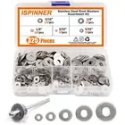 ISPINNER 325Pcs Backup Rivet Washers Assortment Kit, Stainless Steel Washers