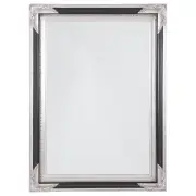 Florentine Mirror, Black/Silver