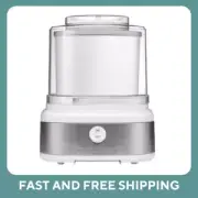 Cuisinart Ice Cream Maker Electric Quick Cooling Freezing Churning Sorbet Dairy