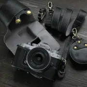 Fit Nikon ZFC Retro Genuine Leather Camera Case Protective Body Based Covers Bag