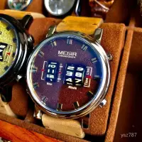 在飛比找蝦皮商城精選優惠-現貨（噹天髮貨）網紅衕款潮男士腕錶 休閒錶 英倫複古手錶 個