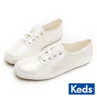 在飛比找蝦皮商城優惠-【Keds】CHAMPION 珠光幻彩休閒鞋-珍珠白 (92