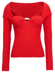 [Magda Butrym] Magda Butrym-06 Maglioni Rosso-Donna 34FR Red