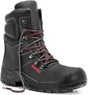 ELTEN Winter Renzo Winter S3 CI Safety Shoes for Men and Women Leather Steel Toe Cap Lightweight Durable Black Size 40