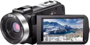Video Camera Camcorder Full HD 1080P 30FPS 24.0 MP IR Night Vision Vlogging C...