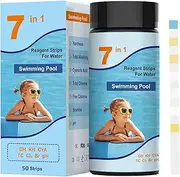 Water Quality Test Strip | High Sensitivity Hot Tub Water Test | Water Purity Pool and Spa Test Strips, High Sensitivity Test Strips Fast Results for Home, Well Water, Pool, Spa