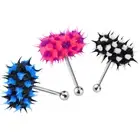 Vibrating Tongue Ring Stud Barbell Stainless Steel Body Piercing Jewelry AGS
