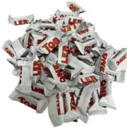 TOBLERONE TINY Swiss White Chocolate with Honey & Almond Nougat Bars (2 Pounds)