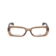 Bottega Veneta BV210439 Women Brown Optical Frame Plastic Snake Skin Eyeglasses