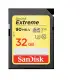 SanDisk Extreme SD UHS-I 32G/90Ms U3 記憶卡-RM434