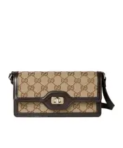 mini Luce shoulder bag One size Beige and ebony