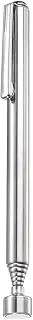 uxcell Telescoping Magnetic Pickup Tool 3LB Stainless Steel 5.1" to 25.5" Extendable Magnet Retrieval Stick with Pocket Clip for Car Industry Garage Office, Silver