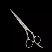 NEW KASHI CB-541C ENGRAVED HANDLE SCISSORS / SHEARS JAPANESE COBALT Steel 5.5"