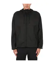 Ten C Parka Short Combo Bonded Jacket IT52,IT50,IT54 Black