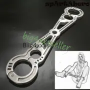 Latest Metal Adjustable Size Wrist and Ankle Cuff Restraint Cangue Handcuffs New