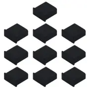 Antrader 10Pcs Plastic Usb Type A Male Anti-dust Stopper Plug Cover Pr