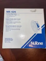 Broan / NuTone MS626 Two Way 6” Ceiling Speaker 8 Ohm W 6 1/2 Woofer 3/4 Tweet