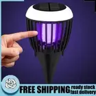 UV Insect Killer Waterproof Solar Light Bug Zapper for Outdoor Garden Patio Use