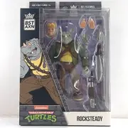 Teenage Mutant Ninja Turtles TMNT Movable 5" Action Figure Gift Toy - Rocksteady