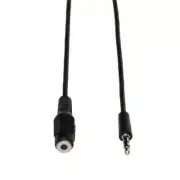 Tripp-Lite 3.5mm Mini Stereo Audio Extension Cable for Speakers and Headphones