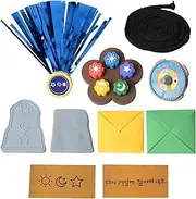 Gong Gi Game,Korean Jack Stone Game - Traditional Folk Training Toy Hand Eye Coordination Pebbles Playset for Family & Outdoor