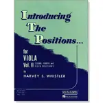 INTRODUCING THE POSITIONS FOR VIOLA VOL. II