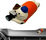 Cat Figure Car Ornament - Resin Dashboard Decoration for SUVs, Trucks, RVs